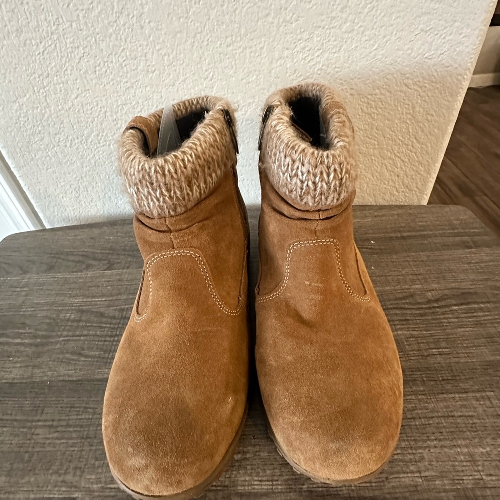 Aura Faux Fur Leather Footwear